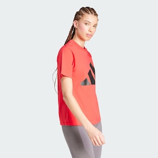 Foto 5 | Foto 5 | W Bl Sj T Adidas Rojo Mujer