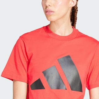 Foto 7 | Foto 7 | W Bl Sj T Adidas Rojo Mujer
