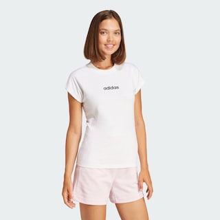 Foto 5 | Foto 5 | Playera Essentials Linear Algodón Adidas Blanco para Mujer
