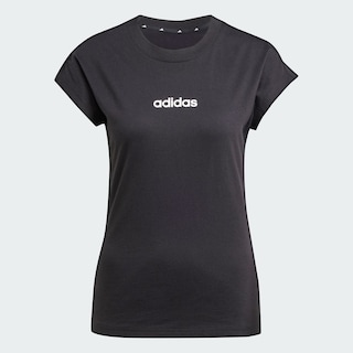 Foto 3 | Foto 3 | Playera Essentials Linear Algodón Adidas Negro para Mujer