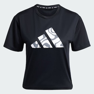 Foto 3 | Foto 3 | Run It Bl Tee W Adidas Negro Mujer