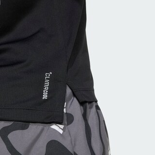 Foto 7 | Foto 7 | Run It Bl Tee W Adidas Negro Mujer
