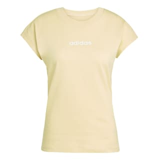 Foto 1 | Foto 1 | Playera Essentials Linear Algodón Adidas Amarillo Mujer