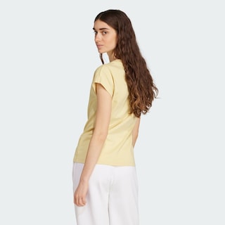 Foto 3 | Foto 3 | Playera Essentials Linear Algodón Adidas Amarillo Mujer