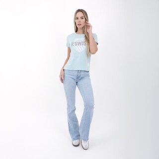 Foto 3 | Foto 3 | Playera Casual T-shirt Gtsw K-swiss Para Mujer