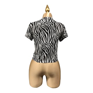 Foto 6 | Foto 6 | Playera Estampado Animal Print Erivel