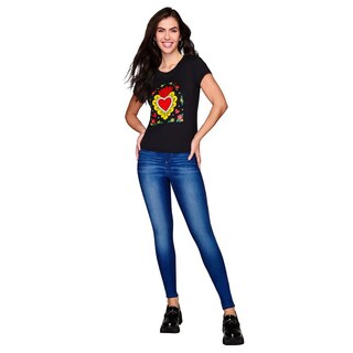 Foto 1 | Foto 1 | Playera Ilusión Manga Corta para Mujer