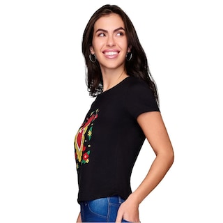 Foto 3 | Foto 3 | Playera Ilusión Manga Corta para Mujer