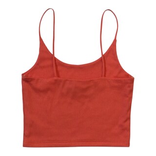 Foto 2 | Foto 2 | Playera Top Tirantes Color Naranja Para Dama Erivel