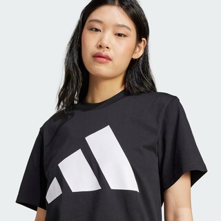Foto 6 | Foto 6 | Playera Essentials Big Logo Adidas Negro para Mujer