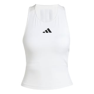 Foto 1 | Foto 1 | Playera Sin Mangas Espalda Cruzada Power 3 Franjas Adidas Blanco Mujer