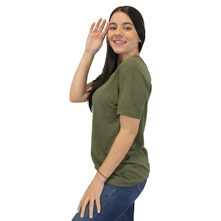 Foto 5 | Foto 5 | Playera Básica Indicum Denim Verde para Mujer