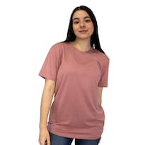 Playera Básica Indicum Denim Rosa para Mujer