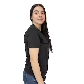 Foto 5 | Foto 5 | Playera Slim Fit Indicum Denim Negro para Mujer