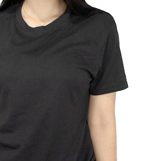 Foto 7 | Foto 7 | Playera Slim Fit Indicum Denim Negro para Mujer