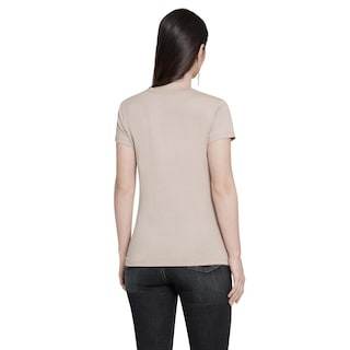 Foto 3 | Foto 3 | Playera Wrangler Mujer Slim Manga Corta 326 Cafe