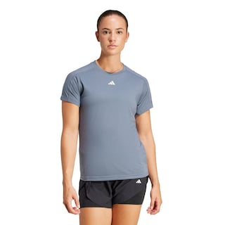 Foto 2 | Foto 2 | Playera Aeroready Train Essentials Minimal Branding Cuello Redondo Adidas Negro para Mujer