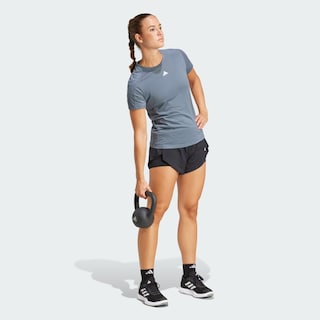 Foto 5 | Foto 5 | Playera Aeroready Train Essentials Minimal Branding Cuello Redondo Adidas Negro para Mujer