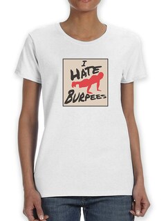 Foto 1 | Foto 1 | Playera Smartprintsink Mujer Odio Hacer Burpees