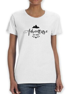 Foto 1 | Foto 1 | Playera Smartprintsink para Mujer La Aventura Esta Allí Afuera
