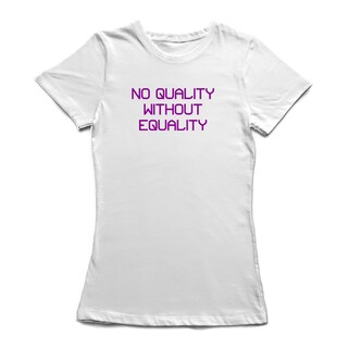 Foto 1 | Foto 1 | Playera Smartprintsink para Mujer - No Hay Calidad Sin Equidad