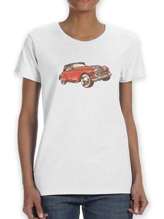 Foto 1 | Foto 1 | Playera Smartprintsink Mujer Ilustración Auto Clásico