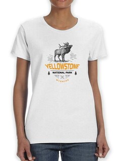 Foto 1 | Foto 1 | Playera Smartprintsink para Mujer - Yellowstone Wyoming