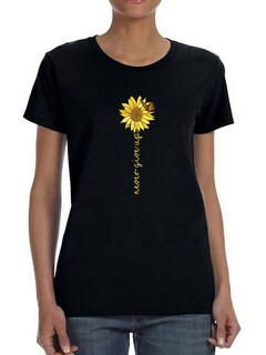 Foto 1 | Foto 1 | Playera Smartprintsink Girasol con Mariposa para Mujer