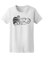 Playera Smartprintsink Mujer Mujer Con Pulpo En Su Cabeza