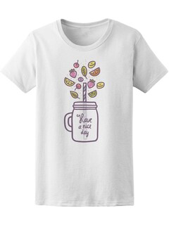 Foto 1 | Foto 1 | Playera Smartprintsink Mujer Ten Un Bien Día Ingredientes Para Smoothie