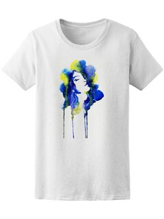 Foto 1 | Foto 1 | Playera Smartprintsink para Mujer Arte en Acuarela