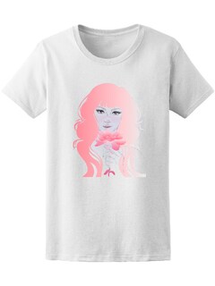 Foto 1 | Foto 1 | Playera Smartprintsink Mujer Con Flor De Loto/ Tonos Rosados