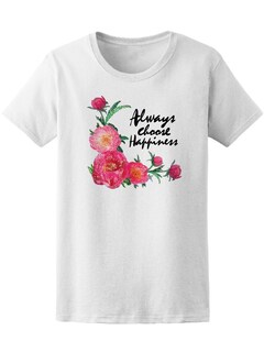 Foto 1 | Foto 1 | Playera Smartprintsink para Mujer Diseño Siempre Elige la Felicidad