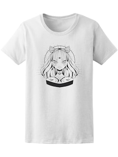 Foto 1 | Foto 1 | Playera Smartprintsink color Blanco para Mujer