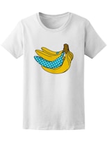 Playera Smartprintsink Mujer Ilustración De Racimo De Plátanos/ Pop Art