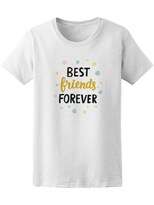 Playera Smartprintsink color Blanco para Mujer Mejores Amigos por Siempre