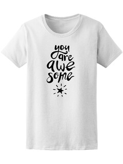 Foto 1 | Foto 1 | Playera Smartprintsink Mujer Eres Tan Asombrosa/ Diseño Con Estrella