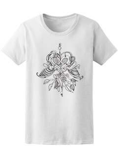 Foto 1 | Foto 1 | Playera para Mujer Smartprintsink color Blanco