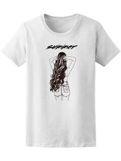 Foto 1 | Foto 1 | Playera para Mujer Smartprintsink color Blanco