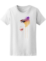 Playera Smartprintsink color Blanco Mujer Arte en Acuarelas