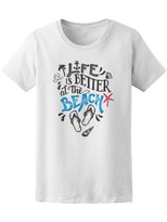 Playera para Mujer Smartprintsink color Blanco
