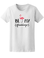 Playera Smartprintsink Mujer Sé Mi Flamingo
