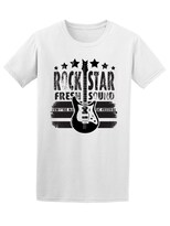 Playera Smartprintsink color Blanco para Mujer Estrella del Rock