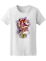 Playera para Mujer Smartprintsink color Blanco