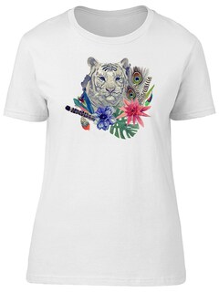 Foto 1 | Foto 1 | Playera para Mujer Smartprintsink color Blanco
