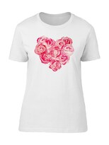 Playera para Mujer Smartprintsink color Blanco