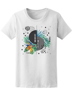 Foto 1 | Foto 1 | Playera Smartprintsink Mujer Arte Abstracto/ Verano Con Naturaleza