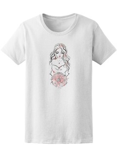 Foto 1 | Foto 1 | Playera para Mujer Smartprintsink color Blanco