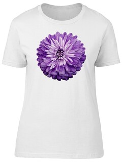 Foto 1 | Foto 1 | Playera Smartprintsink Mujer Fotografía/ Crisantemo Morado