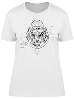 Playera para Mujer Smartprintsink color Blanco